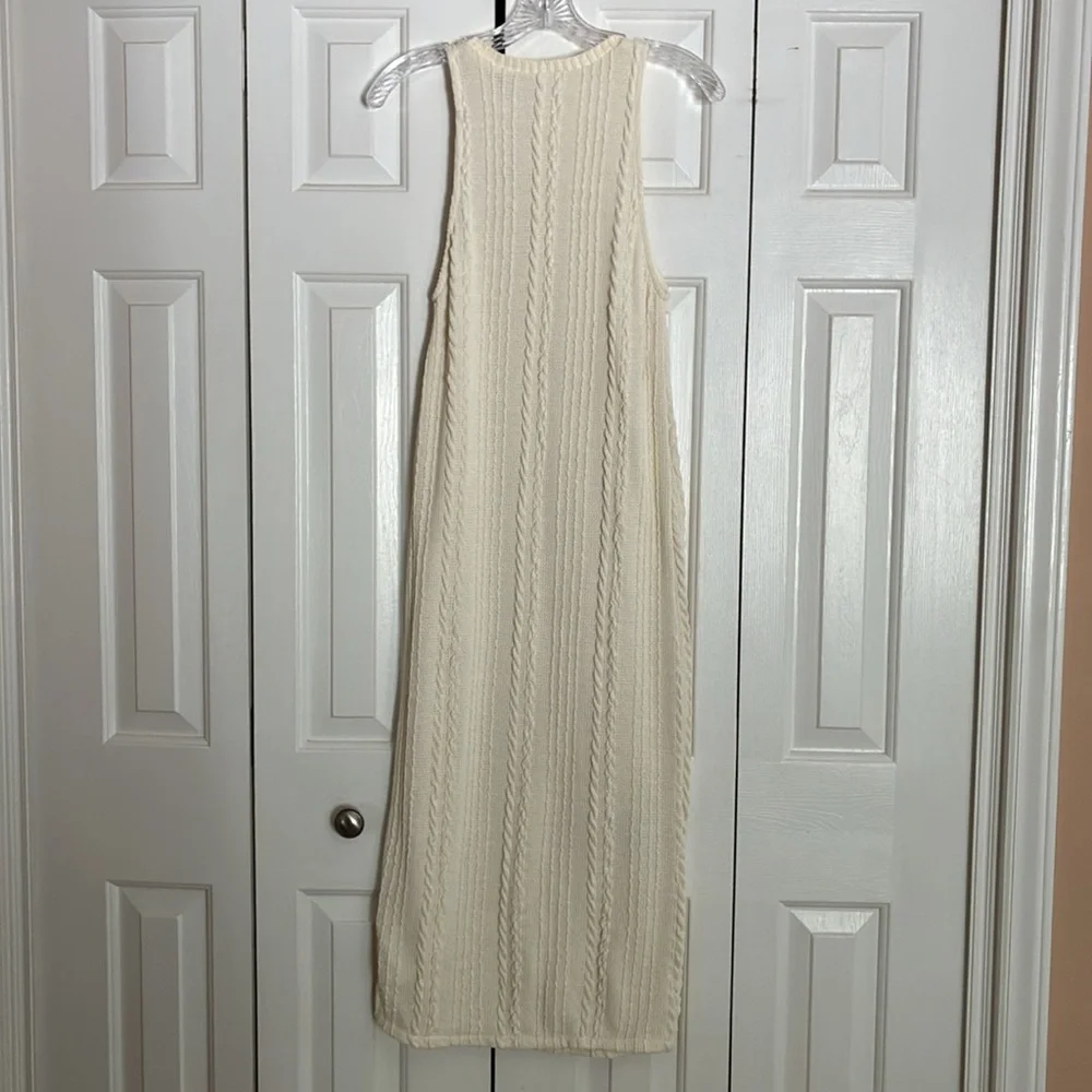 ZARA Cable Knit Dress - Picture 5 of 7